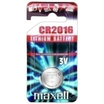 Maxell Lot de 1 pile bouton au lithium CR2016 3 V