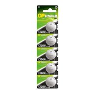 GP Lithium Pack de 5 piles bouton au lithium CR2450 3V