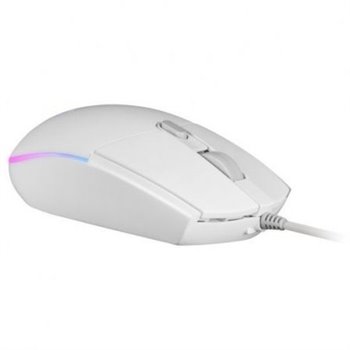 Souris Gaming USB Mars Gaming MMG 3200 dpi - Éclairage RGB Flow - 5 Boutons - Utilisation droitier - Câble 1,60 m