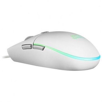 Souris Gaming USB Mars Gaming MMG 3200 dpi - Éclairage RGB Flow - 5 Boutons - Utilisation droitier - Câble 1,60 m