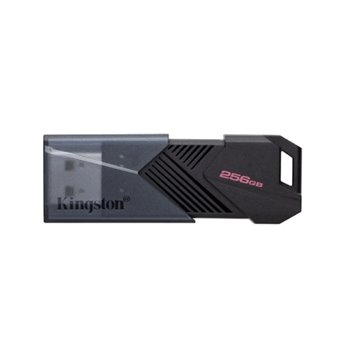 Clé USB Kingston DataTraveler Exodia Onyx 256 Go - USB 3.2 Gen 1 - Clip porte-clés - Noir (Pendrive)