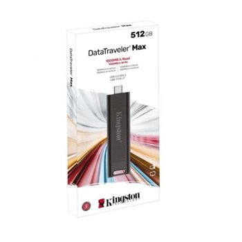 Kingston DataTraveler Max Memoria USB-C 3.2 Gen 2 512 Go - Couleur Negro (Pendrive)