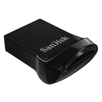 Clé USB Sandisk Ultra Fit 256 Go - 3.1 Gen 1 - Lecture 130 Mo/s - Noir (Pendrive)