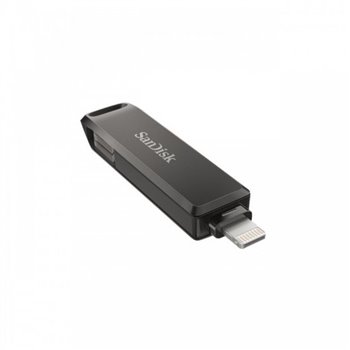 Sandisk IXpand Luxe USB-C et Lightning Flash Drive 64 Go - Noir (Pendrive)