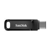 Sandisk Ultra Dual Drive Go USB-C et USB-A Mémoire 64 Go - Lecture jusqu'à 150 Mo/s - Noir (Pendrive)