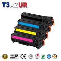 Lot de 4 Toners compatibles avec Canon 045H