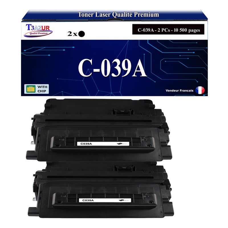 Toner compatible Canon 039 (0287C001) - 10 500 pages