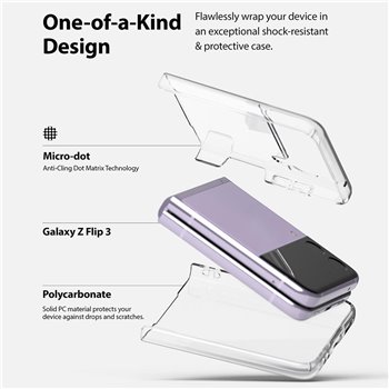 Ringke - Mince - Samsung Galaxy Z Flip3 5G - Transparent