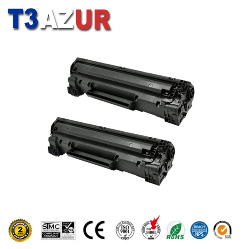 Toner compatible avec Canon 728/725/712/713/726 (3500B002/3484B002/1870B002/1871B002/3483B002) - 2 000 pages