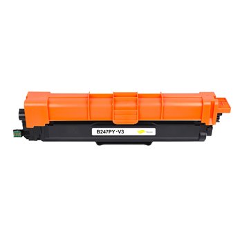 Toner compatible Brother TN247/ TN243 - Jaune -2 300 pages