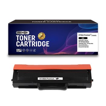 Toner compatible HP W1106A (106A) -1 000 pages