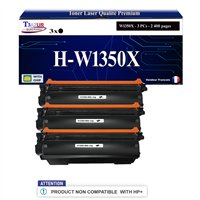 3x Toners compatibles avec HP W135XA (135X) - 1 100 pages (non compatibles avec les Imprimantes HP+)