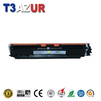 Toner compatible Canon 729 - Jaune- 1 000 pages