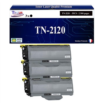 Toner compatible Brother TN2120/ TN2110 - 2 600 pages