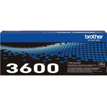 Original - Toner compatible Brother TN3600 Noir- 3 000 pages