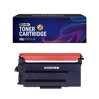 Premium Compatible - Toner compatible Brother TN3600 Noir- 3 000 pages