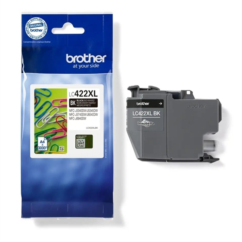 Original - Cartouche Brother LC422XL (LC422XLBK) Noire