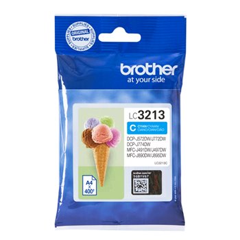 Original - Cartouche Brother LC3213C- Cyan