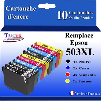 Lot de 5 cartouches compatibles Epson 503XL