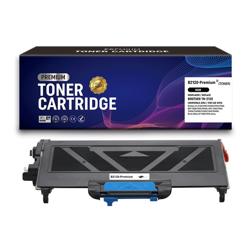 Premium Compatible- Toner compatible Brother TN2120/ TN2110 - 2 600 pages Premium Compatible- Toner compatible Brother TN2120/ TN2110 - 2 600 pages