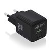 Chargeur Aisens Gan 20W - 1xUSB-C PD3.0 QC4.0 - 1xUSB-A QC3.0 - Couleur Noir