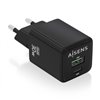 Aisens Gan USB-C Chargeur 30W - Haute efficacité énergétique - Noir
