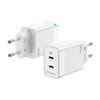 Chargeur Aisens GAN 45W - 2xUSB-C PD3.0 QC4.0 - Couleur Blanc