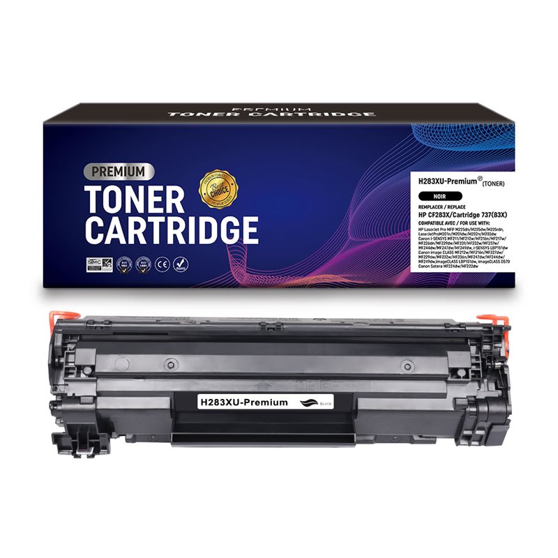 Premium Compatible - Toner compatible avec Canon 737 (9435B002)- 2 400 pages