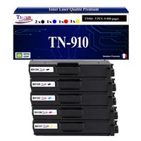 Lot de 4 toners compatibles Brother TN910