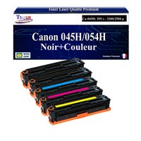 Lot de 5 Toners compatibles avec Canon 045H
