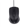 Souris filaire Ewent - 1000 dpi - Longueur du câble 1,20 m - Noir