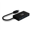 Hub USB-A 4 ports Ewent USB 3.2 Gen 1 - Alimentation USB - Noir