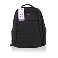 Sac à dos Ewent EW2528 Urban pour ordinateur portable jusqu'à 17 pouces - 5 compartiments - Matériau imperméable - Noir