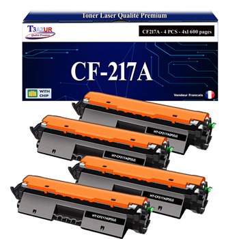 Toner compatible avec HP CF217A (17A) - 1 600 pages