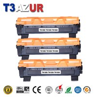 Lot de 3 Toners compatibles avec Brother TN1050 - 1 000 pages
