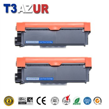 Lot de 2 Toners compatibles Brother TN2320/ TN2310 - 2 600 pages