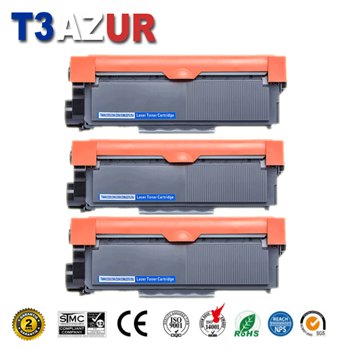 Lot de 3 Toners compatibles Brother TN2320/ TN2310 - 2 600 pages
