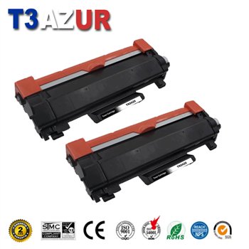 TN2420 - Lot de 2 Toners compatible Brother TN2420/ TN2410 - 3 000 pages