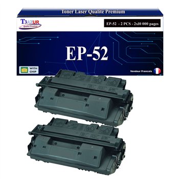 2x Toners compatibles Canon EP52 (3839A003) - 10 000 pages