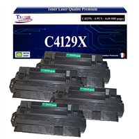 4x Toners compatibles avec HP C4129X (29X) - 10 000 pages