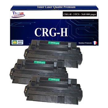 3x Toners compatible avec Canon CRG-H - 10 000 pages