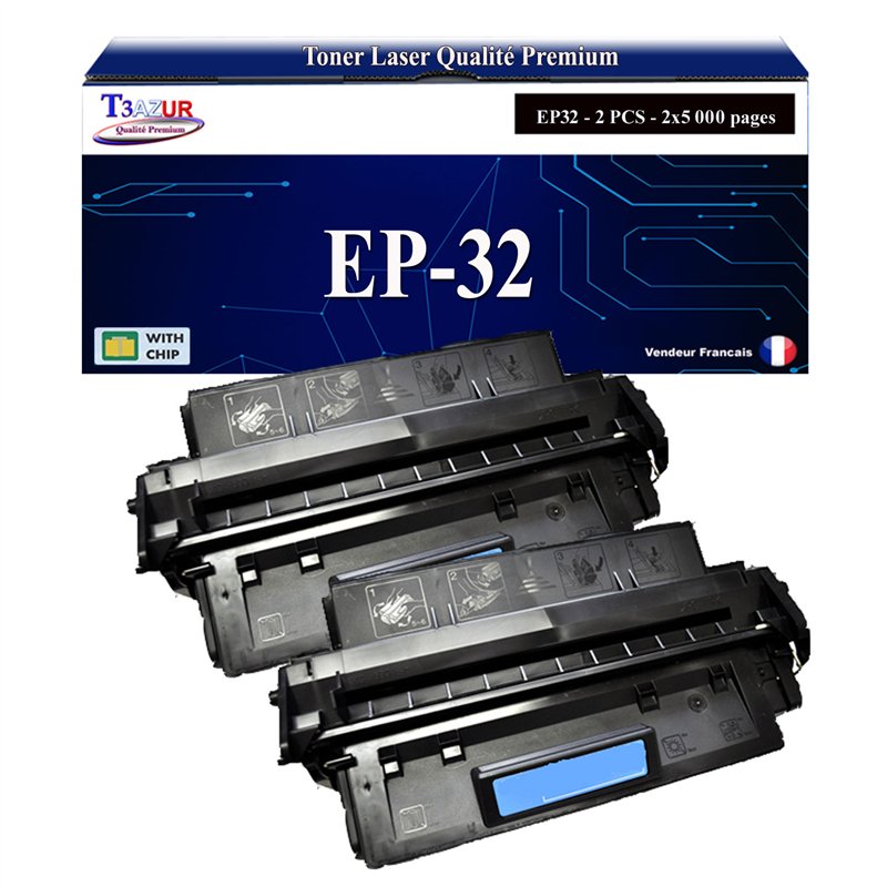 2x Toners compatibles Canon EP32 (1561A003) - 5 000 pages