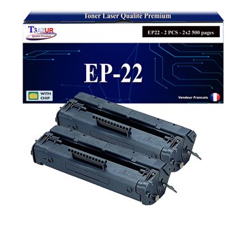 2x Toners compatibles Canon EP22 (1550A003) - 2 500 pages