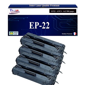 4x Toners compatibles Canon EP22 (1550A003) - 2 500 pages