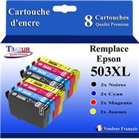 Lot de 5 cartouches compatibles Epson 503XL