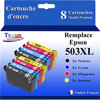 Lot de 5 cartouches compatibles Epson 503XL