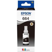 Bouteille d'encre noire d'origine Epson T6641 - C13T664140