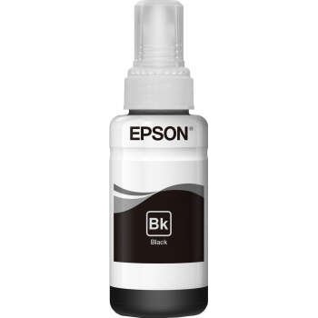 Bouteille d'encre noire d'origine Epson T6641 - C13T664140