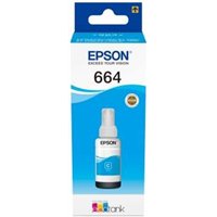 Bouteille d'encre cyan d'origine Epson T6642 - C13T664240