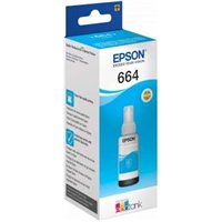 Bouteille d'encre cyan d'origine Epson T6642 - C13T664240